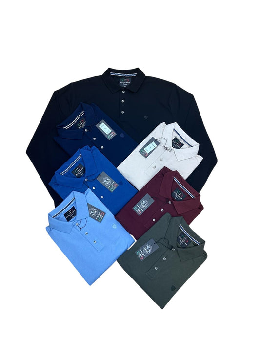 Polo majica dugih rukava - Big Camp (3XL - 10XL)