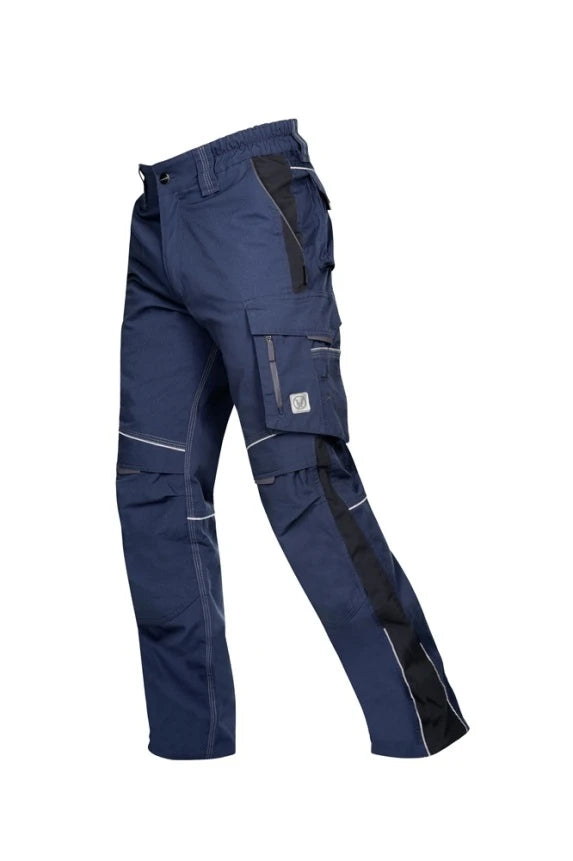 Dark Blue Work Trousers (Waist) - URBAN+ H6476