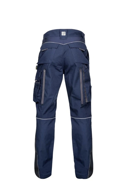 Dark Blue Work Trousers (Waist) - URBAN+ H6476
