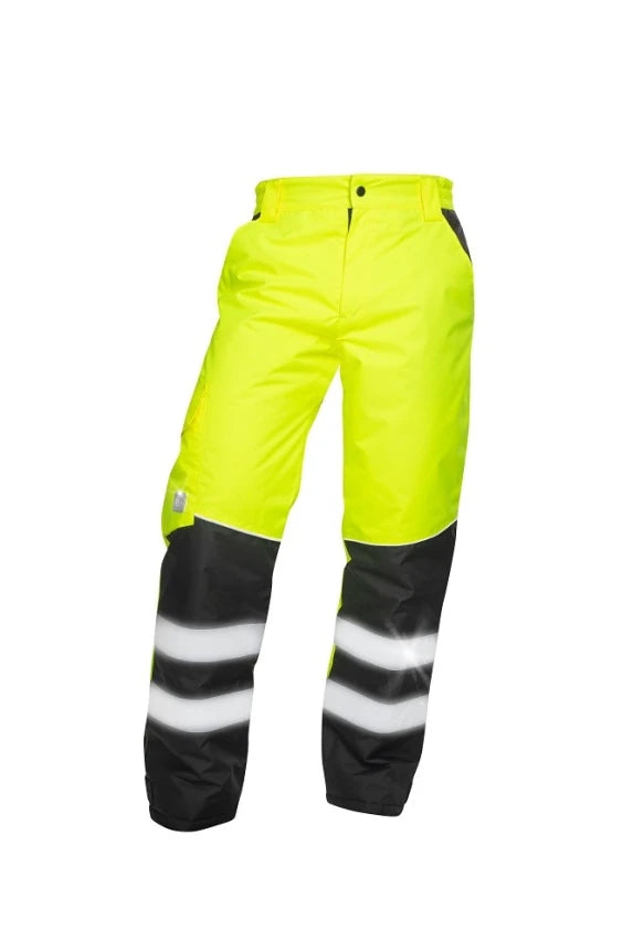 Reflective winter work pants yellow - HOWARD H8940