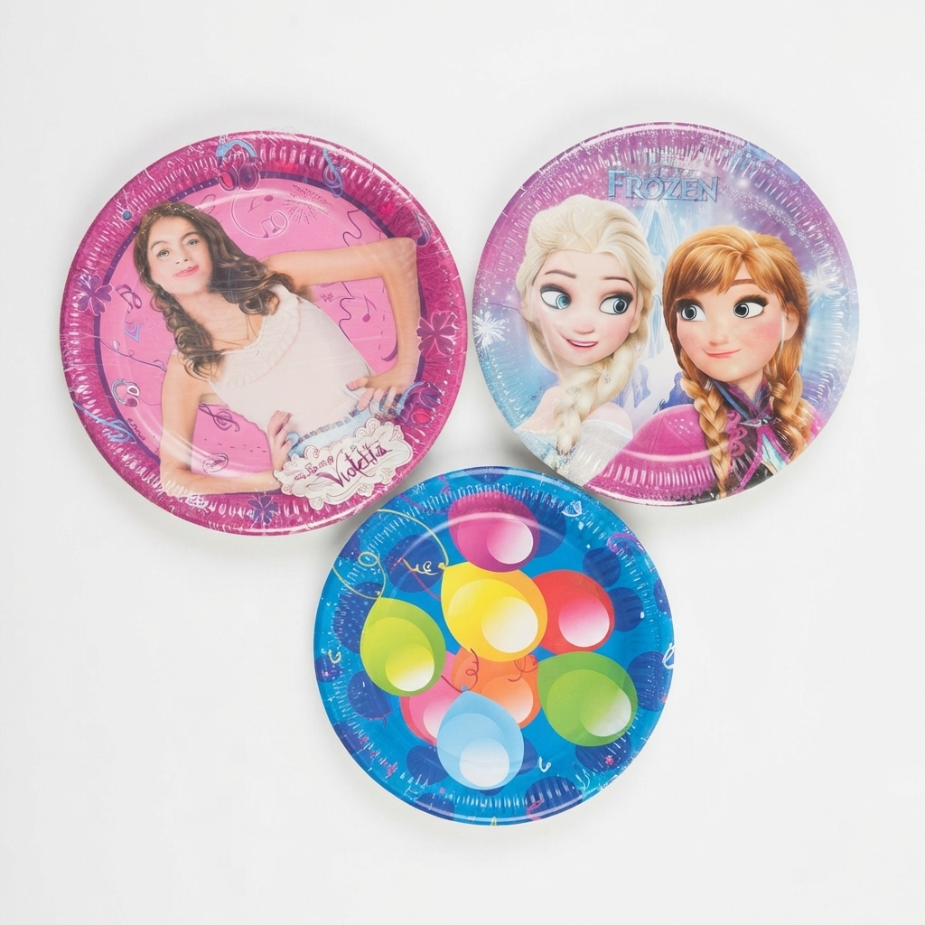 Frozen, Violetta i baloni tanjiri za djevojčice