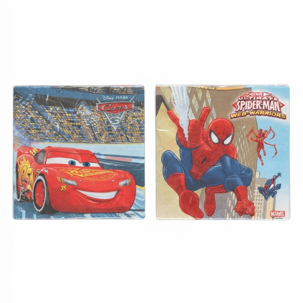 Cars i Spiderman salvete