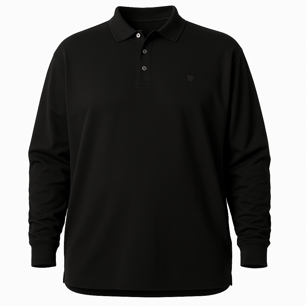 Polo majica dugih rukava - Big Camp (3XL - 10XL)