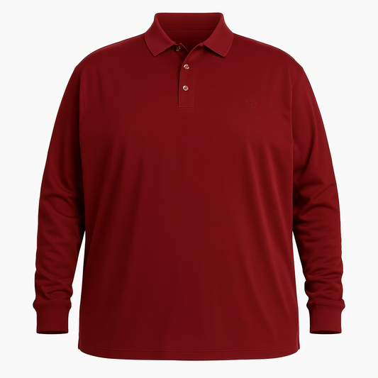 Polo majica dugih rukava - Big Camp (3XL - 10XL)