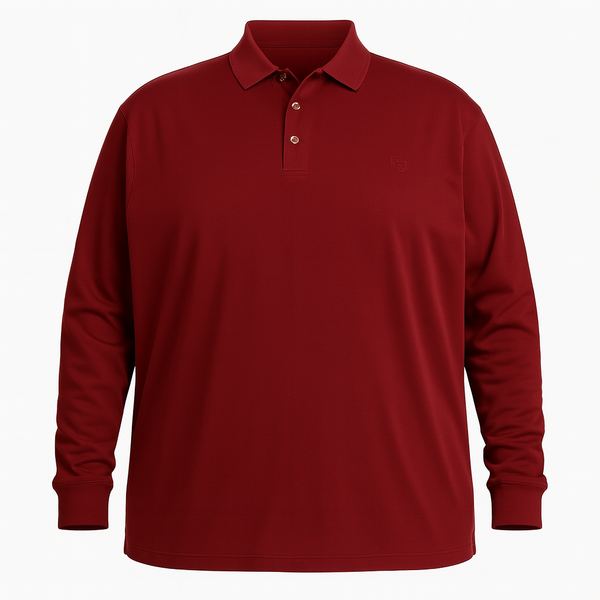 Polo majica dugih rukava - Big Camp (3XL - 10XL)