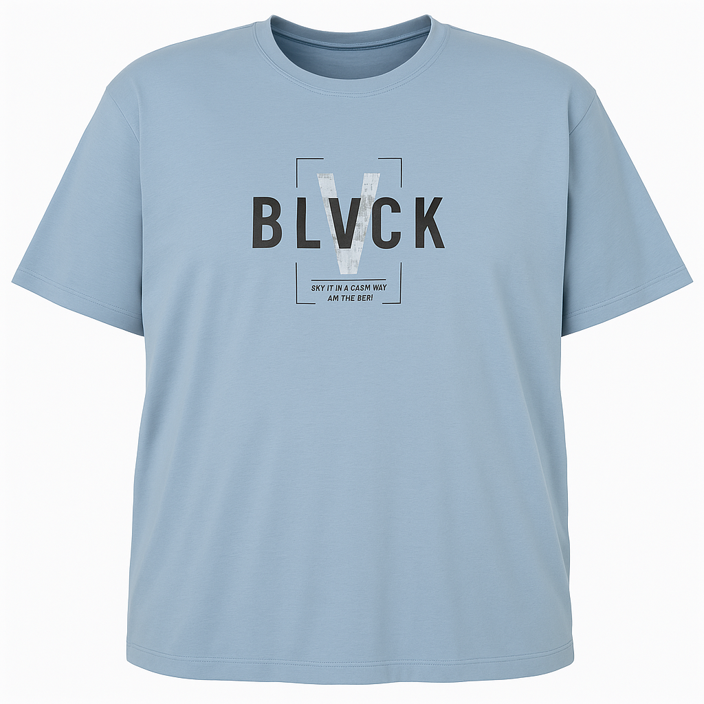 Short-sleeved T-shirt - (3XL - 10XL)