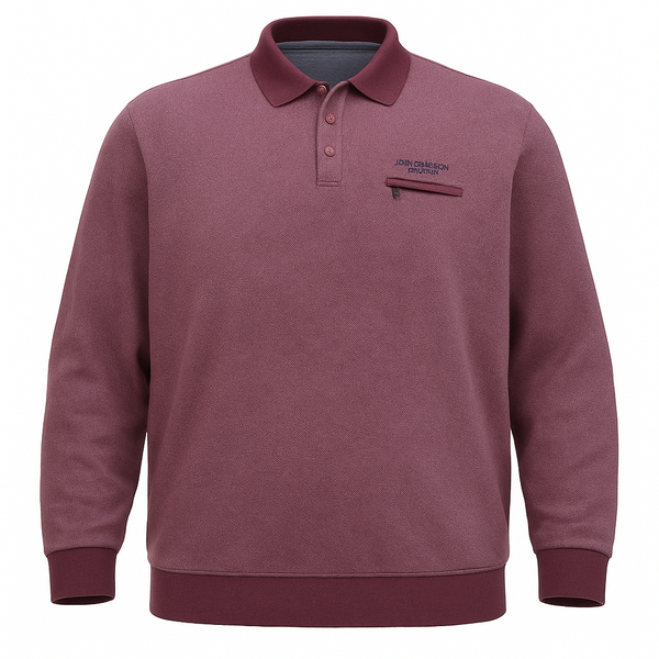 Troyer pulover - sa kragnom (3XL - 10XL)
